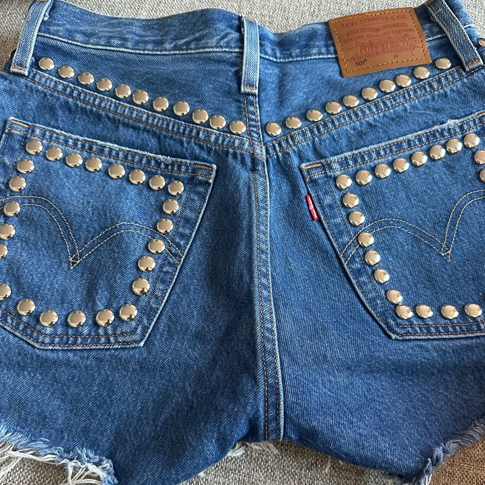 Custom Levi Demin Shorts